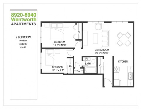 8920 Wentworth 1-2 Beds Apartment for Rent - Photo Gallery 17